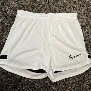 Nike Dri-Fit white shorts
